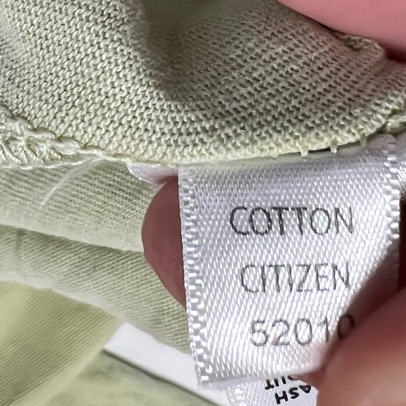 Cotton Citizen Light Green Long Sleeve Top - Picture 8 of 13